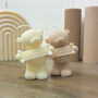 Cute Teddy Bear Birthday Gift Candle For Mums, thumbnail 6 of 9
