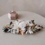 Florence Preserved Flower Wedding Bridal Hair Comb, thumbnail 2 of 2