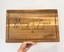 Personalised Engraved Acacia Wood Cheese Board, thumbnail 1 of 9