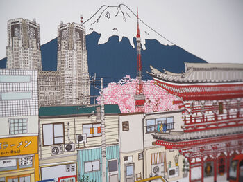Tokyo Skyline Art Print, 5 of 7