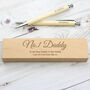 Personalised Wooden Pen And Pencil Set, thumbnail 7 of 11