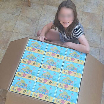 The Coral Scrubs Family Bath And Shower Sponges. Set Of Three Coral Inspired Body Sponges For Babies, Kids And Adults, 5 of 7