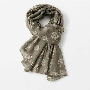 Mulberry Tree Print Scarf, 4 of 9