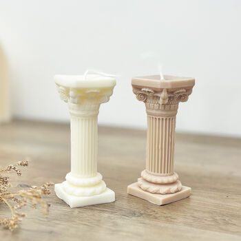 Roman Column Home Decor Candle Gift For Her, 4 of 7