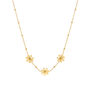 Flower Charm Choker Necklace Gift, thumbnail 1 of 6