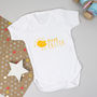 'My First Easter' Personalised Babygrow, thumbnail 1 of 4