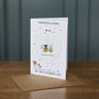 Personalised 'Meant to Bee' Wedding Keepsake Card, thumbnail 1 of 3