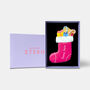 Personalised Christmas Stocking Letterbox Iced Cookie, thumbnail 5 of 12