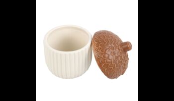 Acorn Ceramic Storage Jar, 4 of 5