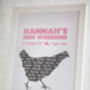 Personalised Hen Party Print, thumbnail 3 of 6