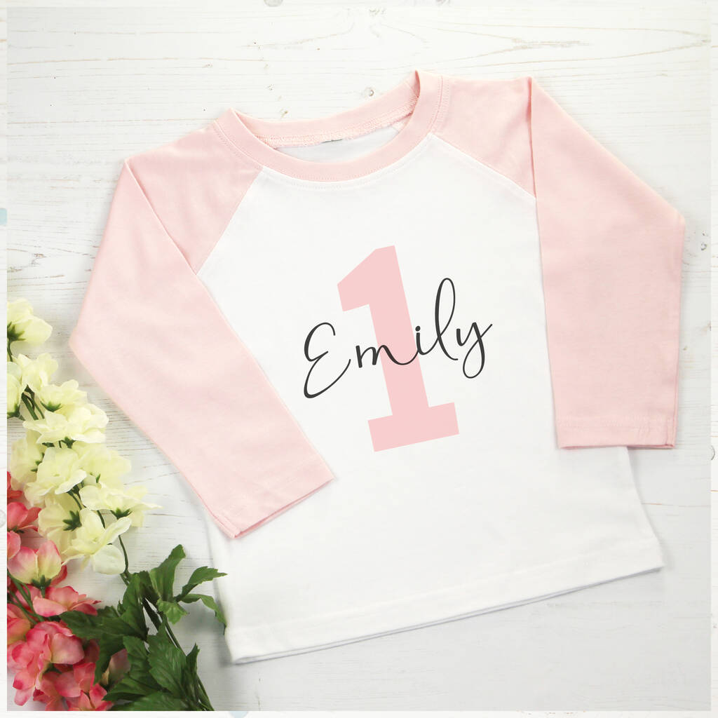 Birthday T Shirt Designs For Baby Girl