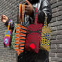 Mini African Print Tote Bag, thumbnail 1 of 10