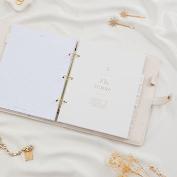 Wedding Planner Binder Blanc, 9 of 12