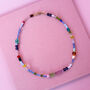 Multicolour Glass Beads Choker, thumbnail 4 of 5