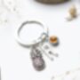 Personalised Pineapple Keyring Friendship Keyring. Fertility Gift, thumbnail 3 of 8