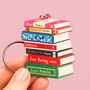 Personalised Books Keyring For Mum, thumbnail 1 of 8