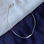 Pure Silver Slim Indian Payal Anklet, thumbnail 2 of 4