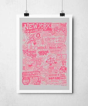New York City Landmarks Print, 4 of 9