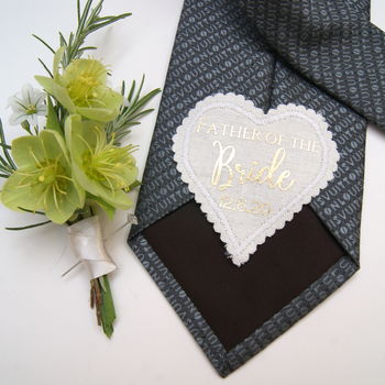 Wedding Party Keepsake Personalised Patch Label, 6 of 9