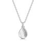 Teardrop Pearl Ashes Urn Necklace 925 Silver, thumbnail 1 of 6