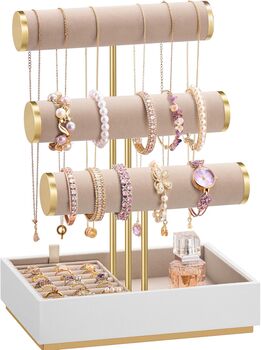 Three Tier Bracelet Holder Jewellery Stand, 7 of 7