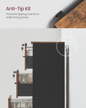 File Cabinet Printer Stand Filing Cabinet, 7 of 9