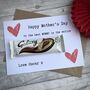 Personalised Mummy Happy Mother's Day Chocolate Card, thumbnail 1 of 3