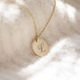 Personalised Script Initial Necklace, thumbnail 3 of 11
