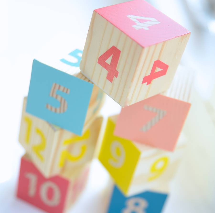 Number Block Clock By TheLittleBoysRoom