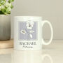 Personalised Birth Flower Floral Ceramic Mug, thumbnail 3 of 12