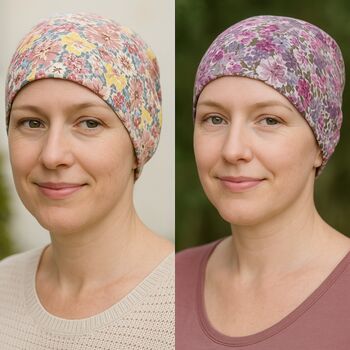 Chemo Turban For Women – Soft Cotton Cancer Headwear Beanie Hat And Scarf Alternative, 2 of 5
