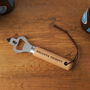 Cornish Gifts 'Helluva Thirsty' Wooden Bottle Opener, thumbnail 1 of 3