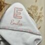 Personalised Liberty Hooded Bath Towel Baby And Child, thumbnail 1 of 9