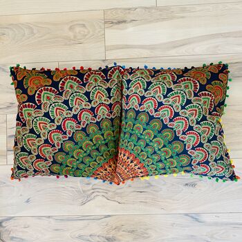 Pair Of Colourful, Mandala Cushion Covers, 3 of 7