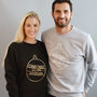 'Christmas With The…' Unisex Sweatshirt Jumper, thumbnail 5 of 12