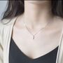 Sterling Silver Cross Pendant Necklace, thumbnail 4 of 4