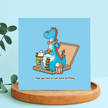 Dragon Birthday Card | Cute Greetings Card, 5 of 5