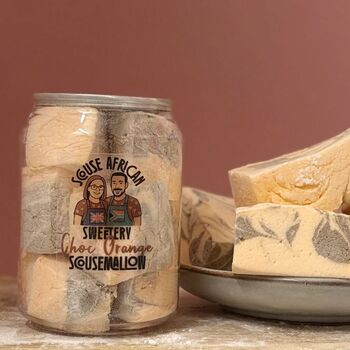 Chocolate Orange | Gourmet Marshmallow Gift Can Valentines Edition, 5 of 7