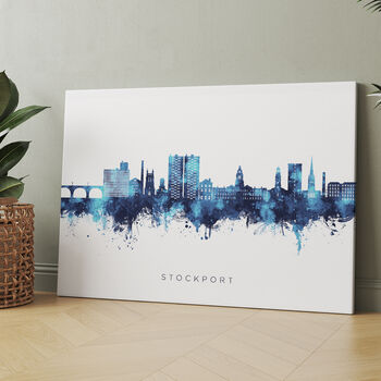 Stockport Skyline Cityscape Art Print, 7 of 12