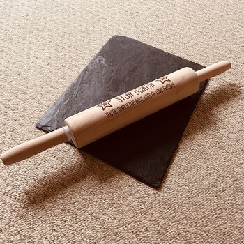 Personalised Star Baker Rolling Pin, 7 of 7
