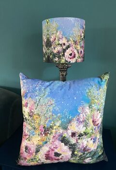 Blooming Marvellous Velvet Cushion, 6 of 8