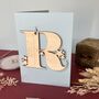 Personalised Initial Letter Father's Day Card, thumbnail 8 of 9