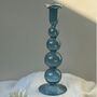 Vintage Style Glass Candle Holder, thumbnail 4 of 7
