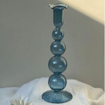 Vintage Style Glass Candle Holder, 4 of 7