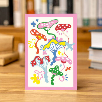'Funky Fungi' Greeting Card, 2 of 3
