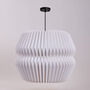 Origami Paper Bulb Lampshade, thumbnail 4 of 5