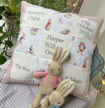 Peter Rabbit© Memory Cushion**, 11 of 12