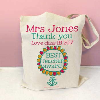 Personalised Teacher Bag, 2 of 10