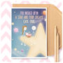 Cute New Baby Congratulations Card Little Girl Daughter, thumbnail 1 of 5