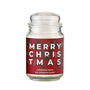 Personalised Merry Christmas Candle, thumbnail 5 of 8